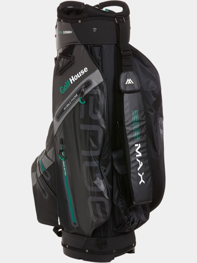 Golf House Aqua Sport Cartbag designed by Big Max schwarz-grau