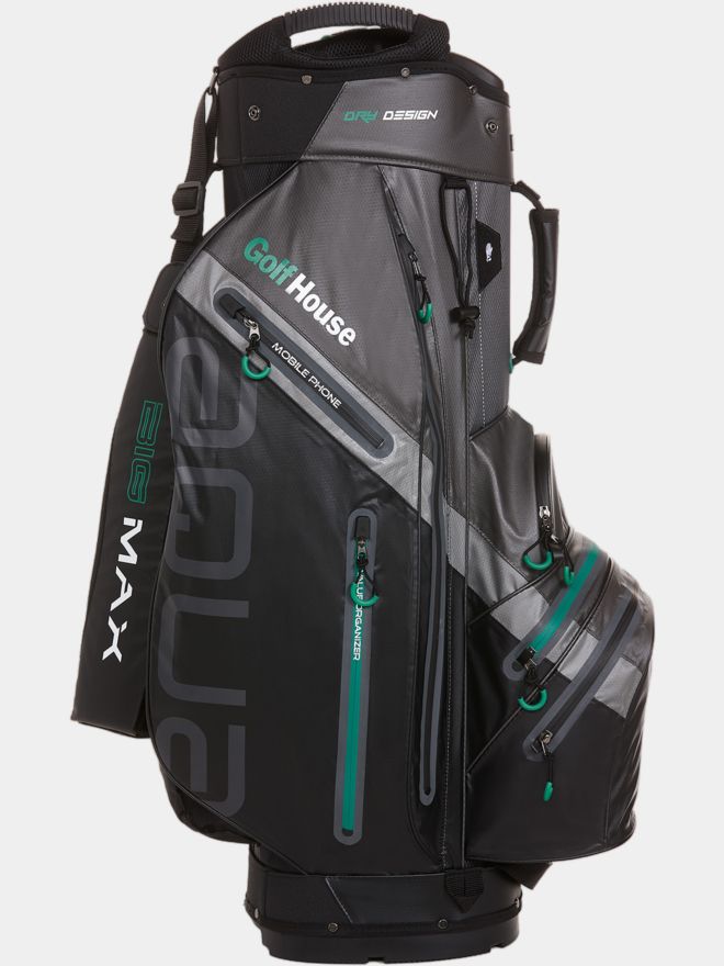 Golf House Aqua Sport Cartbag designed by Big Max schwarz-grau