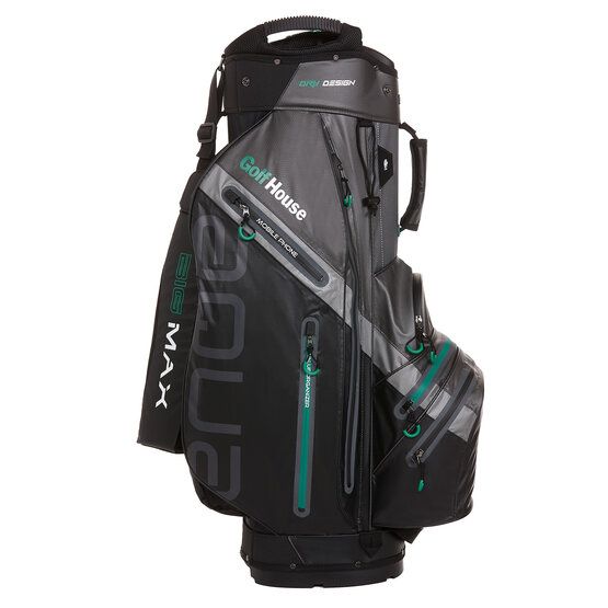 Golf House Aqua Sport Cartbag designed by Big Max schwarz-grau