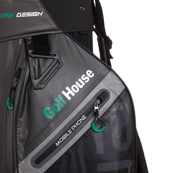 Golf House Aqua Sport Cartbag designed by Big Max schwarz-grau