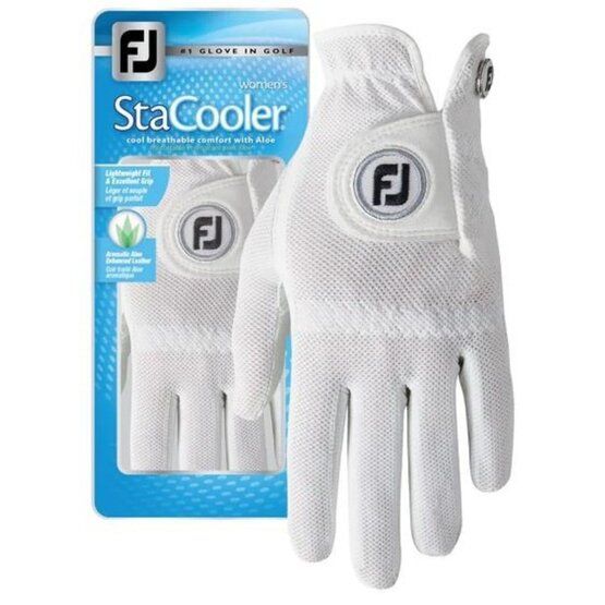 FootJoy StaCooler rukavice bílá