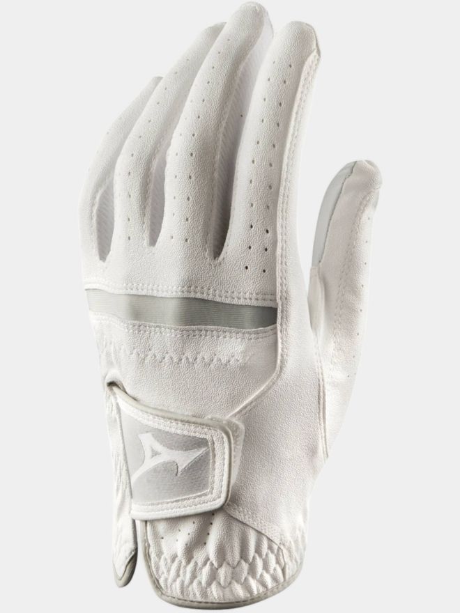 Mizuno Comp Handschuh für die linke Hand weiß