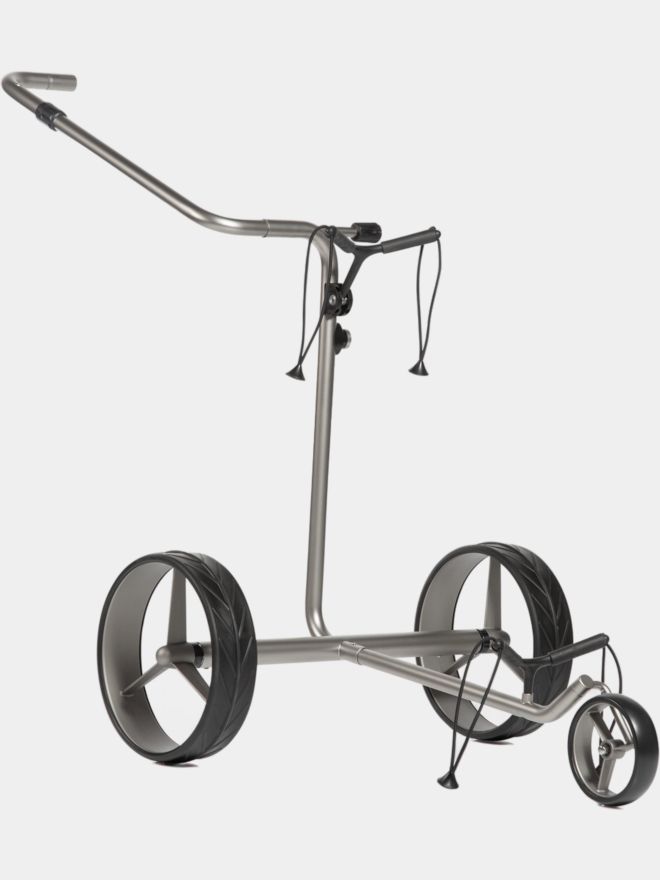 JuCad Drive 2.0 Elektrotrolley inkl. Zubehör silber