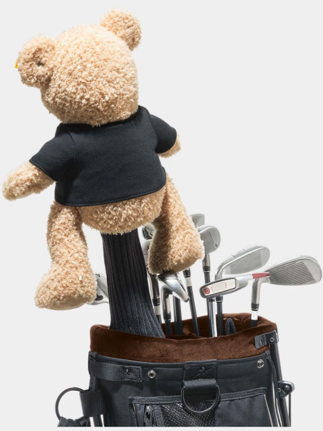 Teddy Fore Driver Headcover béžová