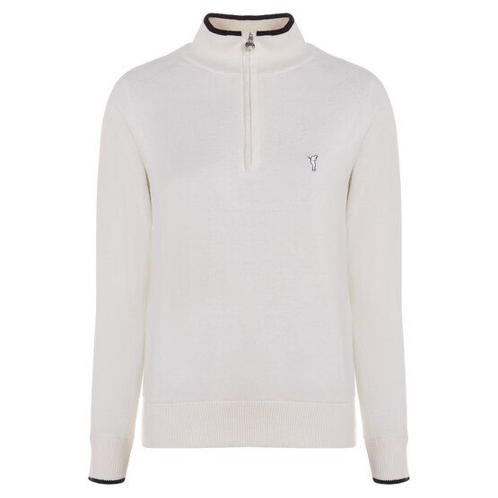 Golfino  THE ANGELICA WINDSTOPPER windstopper knit offwhite