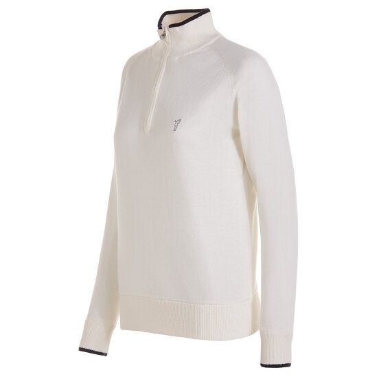 Golfino  THE ANGELICA WINDSTOPPER windstopper knit offwhite