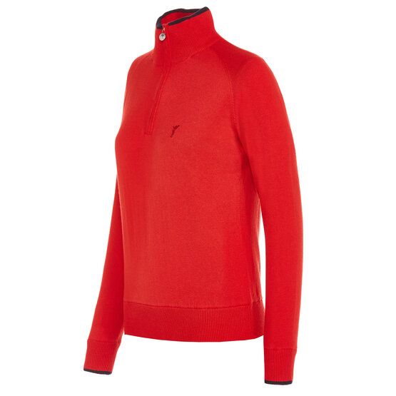 Golfino  THE ANGELICA WINDSTOPPER windstopper knit red