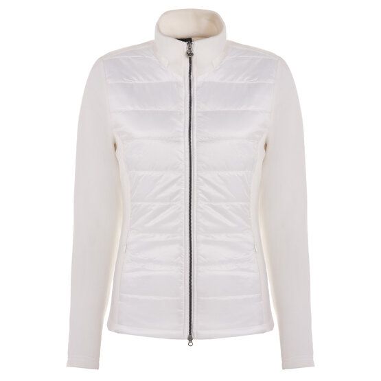 Golfino THE ANTONELLA SWEAT JACKET Fleece Jacke offwhite