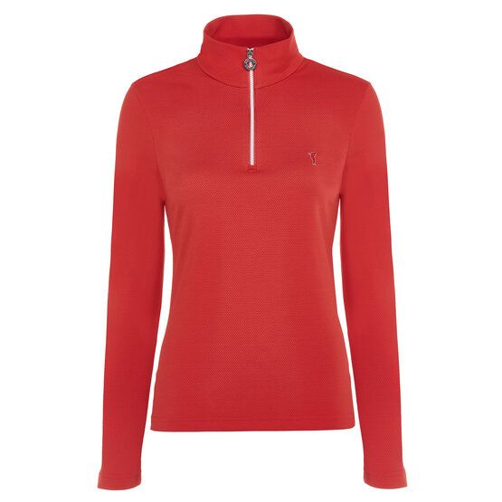 Golfino  WINTER GAME TROYER Stretch Midlayer red