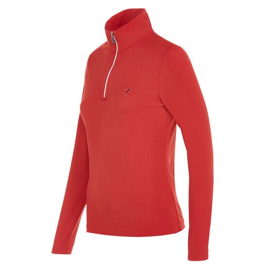 Golfino  WINTER GAME TROYER Stretch Midlayer red