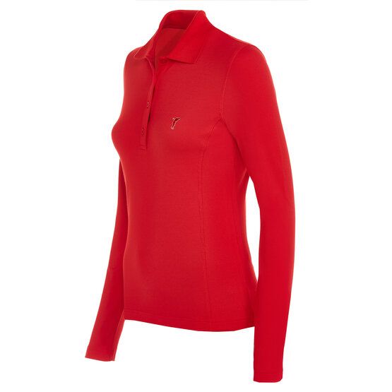 Golfino  THE MIA POLO long sleeve polo red