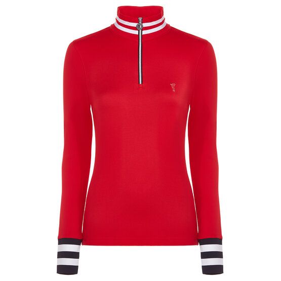 Golfino  THE MIRANDA TROYER Stretch Midlayer red