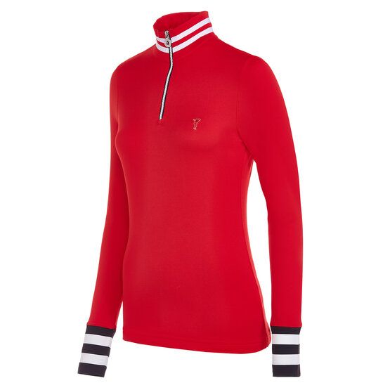 Golfino  THE MIRANDA TROYER Stretch Midlayer red