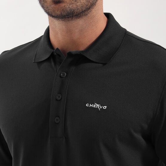 Chervo  ADDRESS half-sleeve polo black