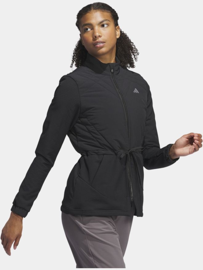 adidas Ultimate365 Tour Hybrid Thermo Jacke schwarz