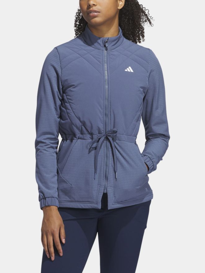 adidas Ultimate365 Tour Hybrid Jacket Thermo Jacke blau