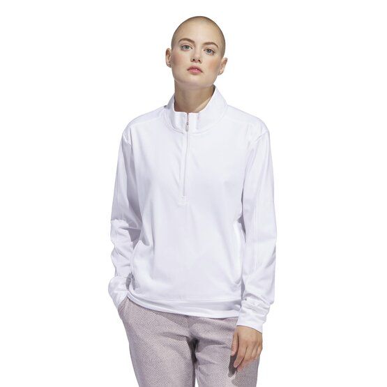 Adidas  Ultimate365 Half-Zip Stretch Midlayer white