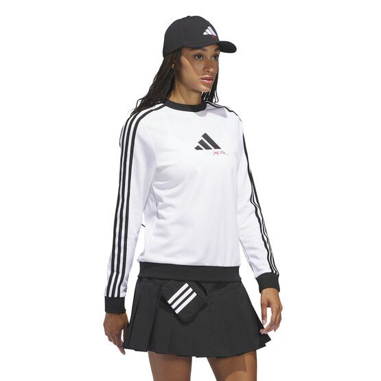 Adidas  W JL3 LS CREW Stretch Midlayer bílá