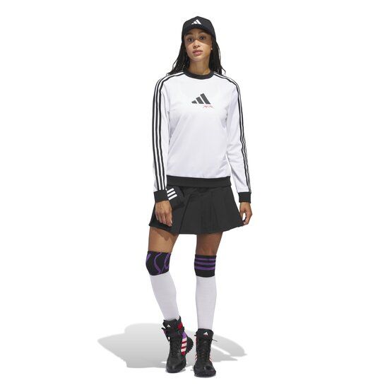 Adidas  W JL3 LS CREW Stretch Midlayer white