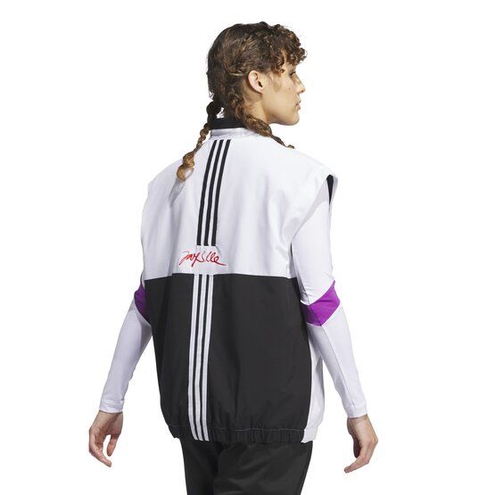 Adidas JAY3LLE W JL3 VEST Stretch Weste weiß