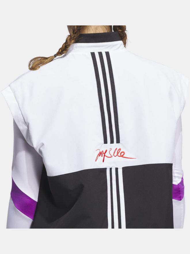 adidas JAY3LLE W JL3 VEST Stretch Weste weiß