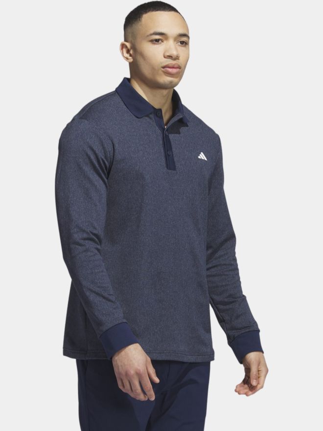 adidas Men's Essentials Langarm Polo navy