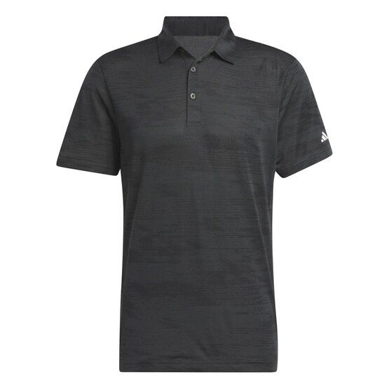 Adidas  Ultimate365 Textured Stripe Half Sleeve Polo anthracite