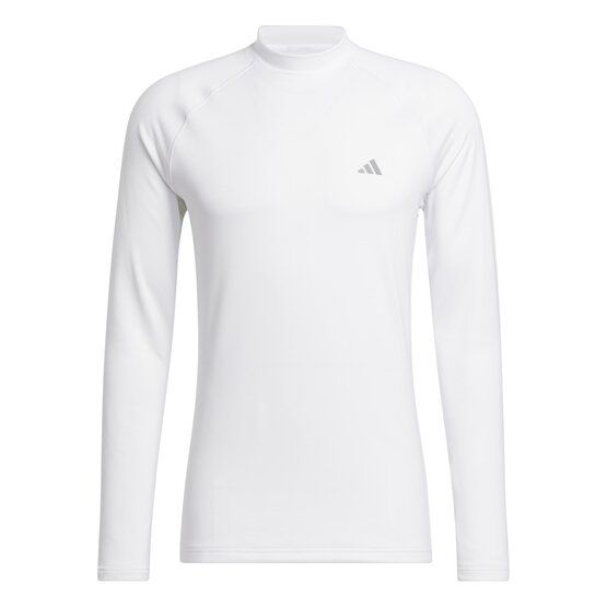 Adidas Ultimate365 COLD.RDY Base Layer Shirt Mock undershirt in white buy online Golf House