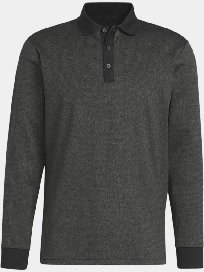 adidas Men's Essentials Langarm Polo schwarz