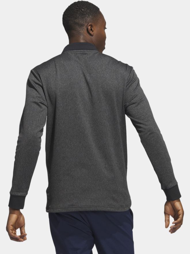 adidas Men's Essentials Langarm Polo schwarz