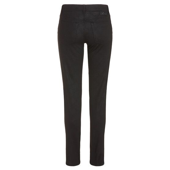 Alberto  JANA - Black jersey print pants black