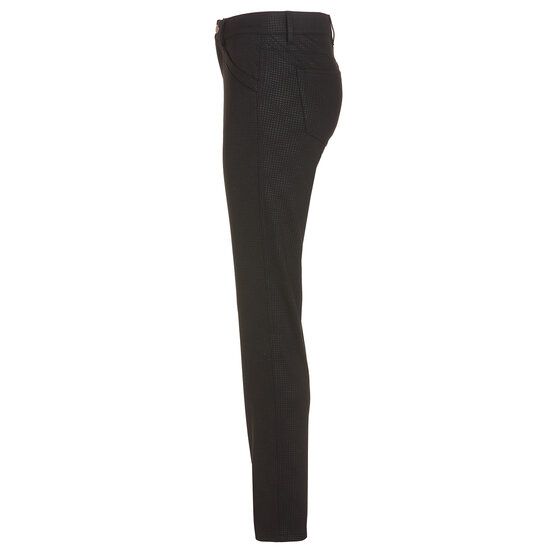 Alberto JANA - Black Jersey Print Hose schwarz