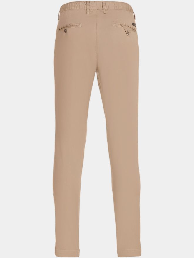 Alberto JUMP-G - Light cotton jogging pants beige