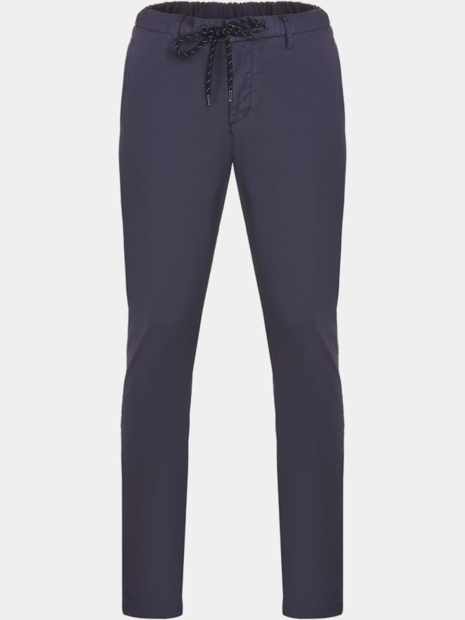 Alberto JUMP-G - Light Cotton Jogpant Hose navy