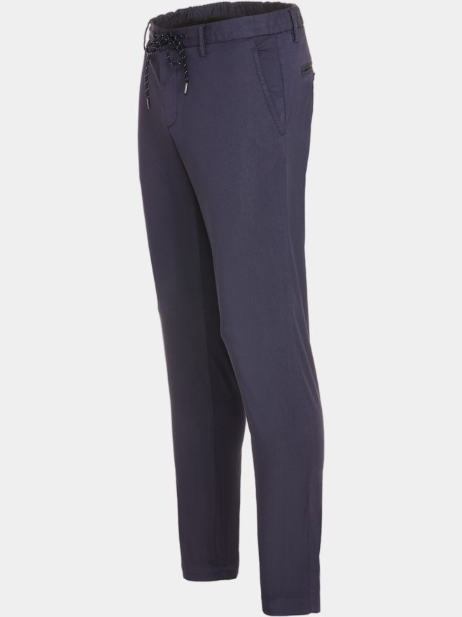 Alberto JUMP-G - Light Cotton Jogpant Hose navy