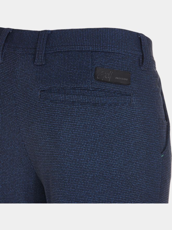 Alberto ROOKIE - Cosy Jersey Print WR Thermo Hose blau