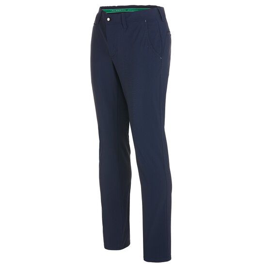 Alberto  ROOKIE - Jersey print thermal pants navy