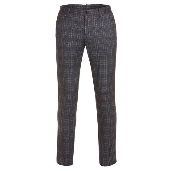 Alberto FRED - Jersey Check Chino Hose kariert