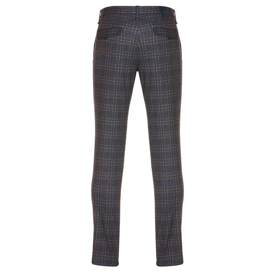 Alberto FRED - Jersey Check Chino Hose kariert