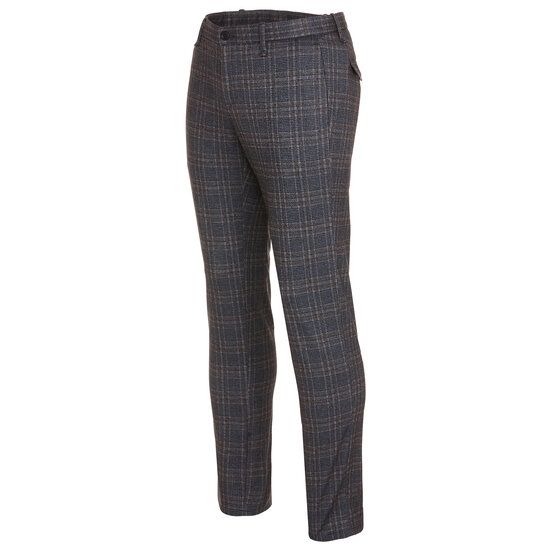 Alberto FRED - Jersey Check Chino Hose kariert