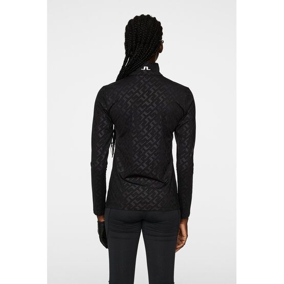 J.Lindeberg  Lauryn Deboss Stretch Midlayer black