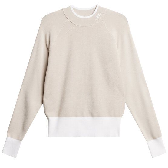 J.Lindeberg  Zoe Knitted Sweater Troyer Knit offwhite