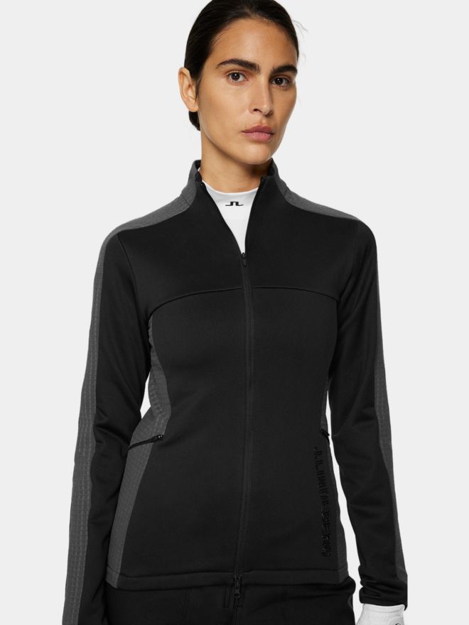 J.Lindeberg Nina Hybrid Thermo Jacke schwarz