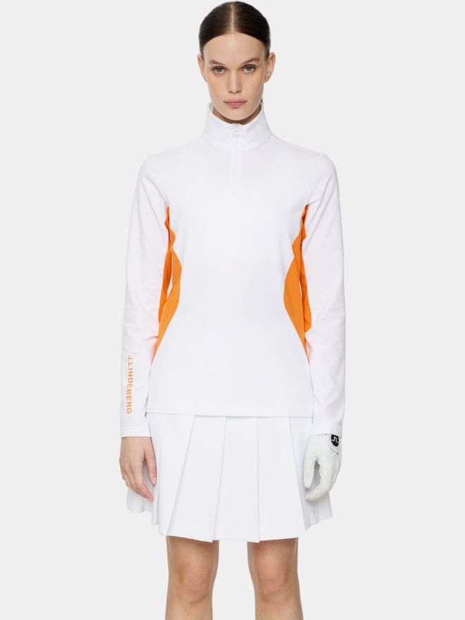J.Lindeberg Cookies Stretch Midlayer weiß