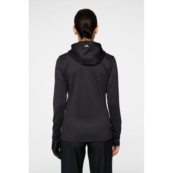 J.Lindeberg  W Aerial Zip Hood Stretch Jacket black