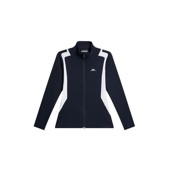 J.Lindeberg  Mae Zip Mid Layer Stretch Jacket navy