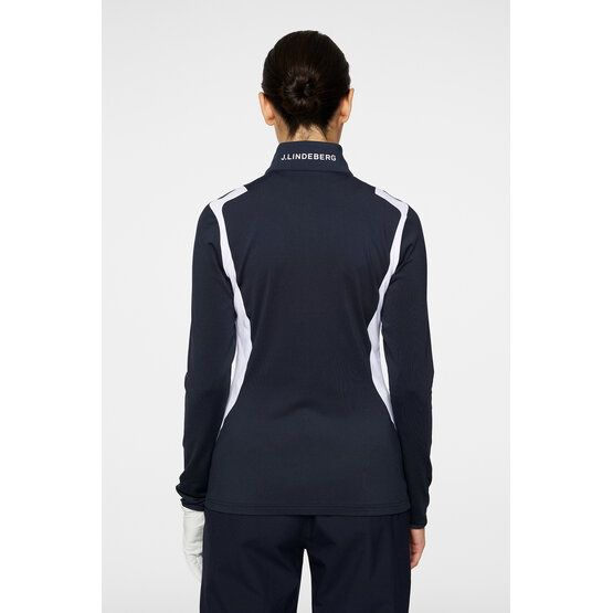 J.Lindeberg  Mae Zip Mid Layer Stretch Jacket navy