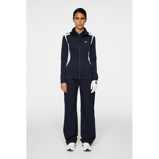 J.Lindeberg  Mae Zip Mid Layer Stretch Jacket navy