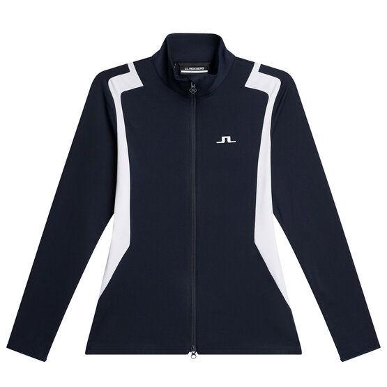 J.Lindeberg  Mae Zip Mid Layer Stretch Jacket navy