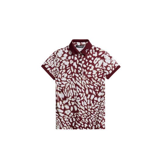 J.Lindeberg  Tour Tech Print Half Sleeve Polo multicolor